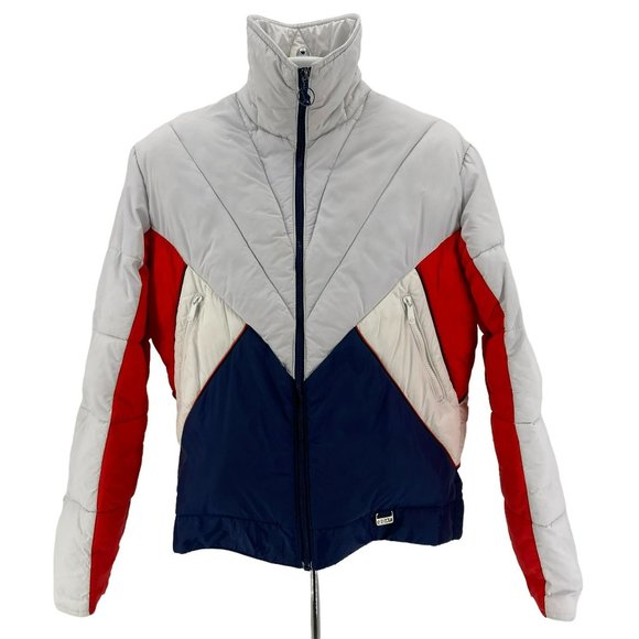 Mountain Goat by White Stag Other - Vintage Mountain Goat By White Stag Red White Blue Puffer Jacket Mens Large